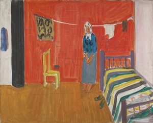 ストーブ付きの農家 作： Karl Pärsimägi